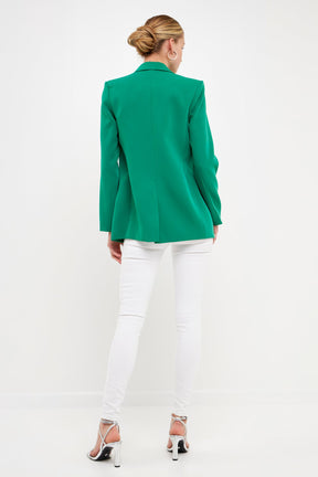 Single-Breasted Blazer