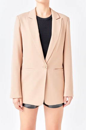 Single-Breasted Blazer