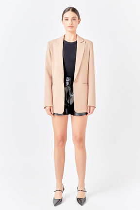 Single-Breasted Blazer