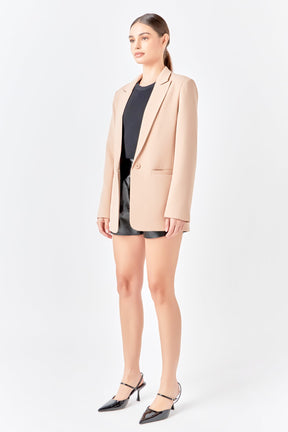 Endless Rose - Single-Breasted Blazer