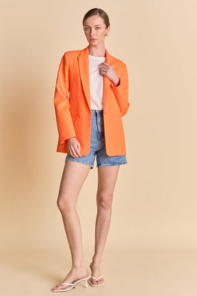 Single-Breasted Blazer