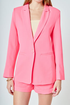 ENDLESS ROSE - Single-Breasted Blazer - BLAZERS available at Objectrare