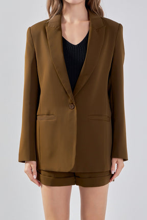 Single-Breasted Blazer