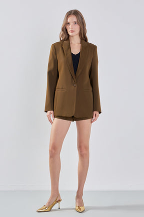 Single-Breasted Blazer