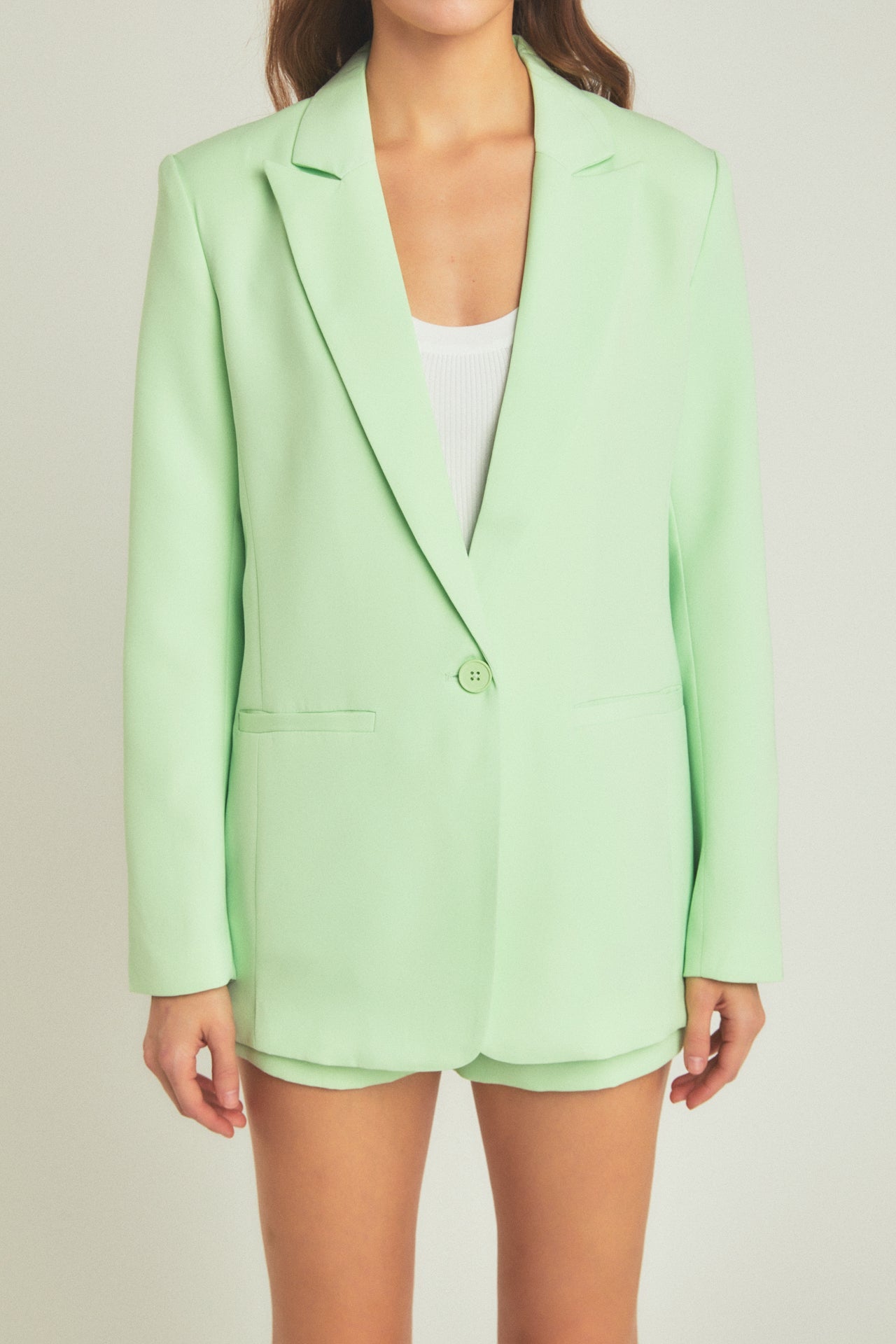 Single-Breasted Blazer