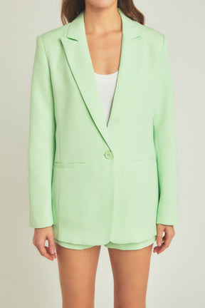 Single-Breasted Blazer