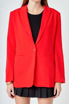 Single-Breasted Blazer