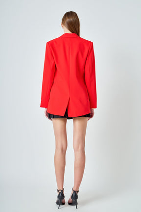 Single-Breasted Blazer