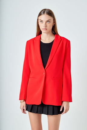 Single-Breasted Blazer