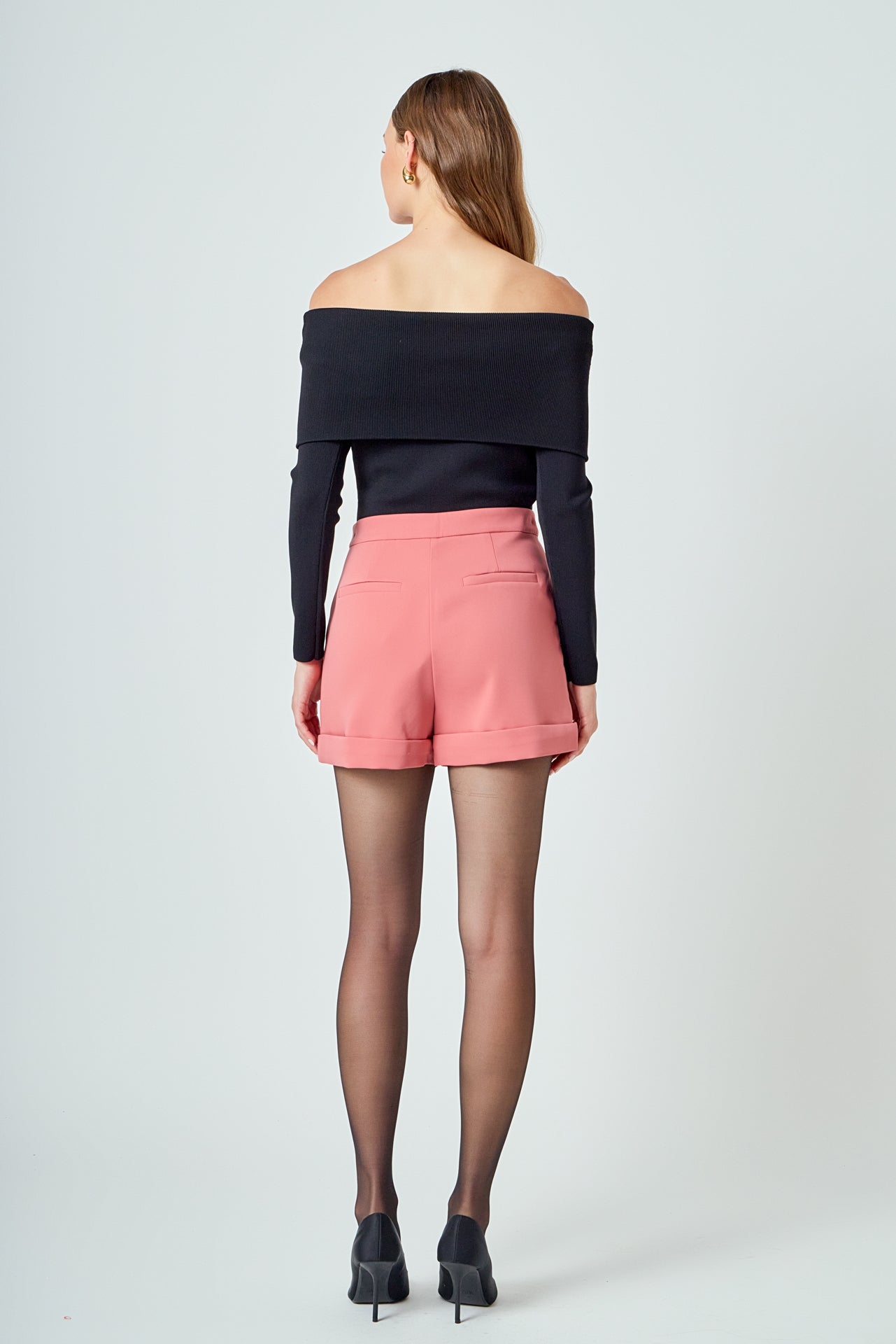 ENDLESS ROSE - Tailored Basic Shorts - SHORTS available at Objectrare