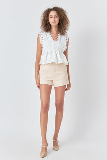 ENDLESS ROSE - Endless Rose - Tailored Basic Shorts - SHORTS available at Objectrare