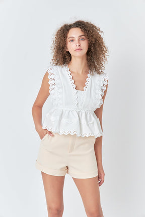 ENDLESS ROSE - Endless Rose - Tailored Basic Shorts - SHORTS available at Objectrare