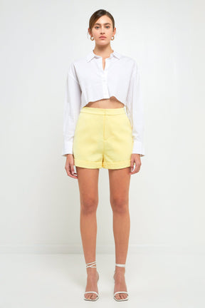 Tailored Basic Shorts