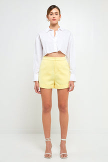 Tailored Basic Shorts