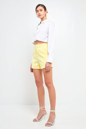 Tailored Basic Shorts