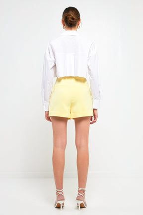 Tailored Basic Shorts