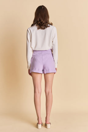 ENDLESS ROSE - Tailored Basic Shorts - SHORTS available at Objectrare
