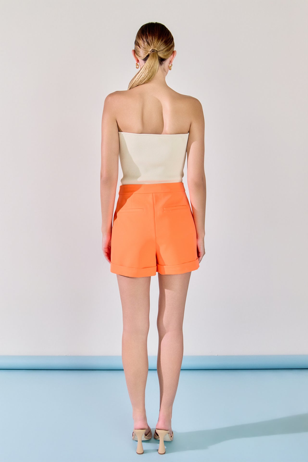 ENDLESS ROSE - Tailored Basic Shorts - SHORTS available at Objectrare