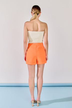 ENDLESS ROSE - Tailored Basic Shorts - SHORTS available at Objectrare