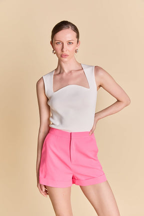 ENDLESS ROSE - Tailored Basic Shorts - SHORTS available at Objectrare
