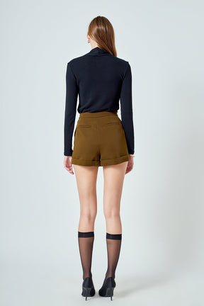 Tailored Basic Shorts