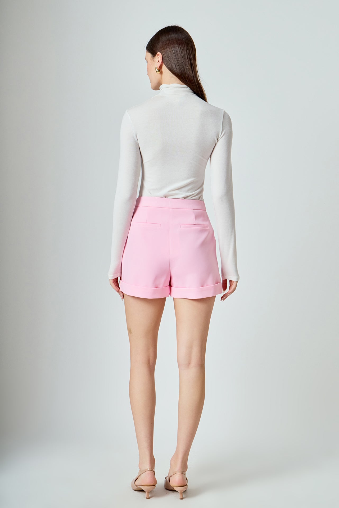 ENDLESS ROSE - Tailored Basic Shorts - SHORTS available at Objectrare