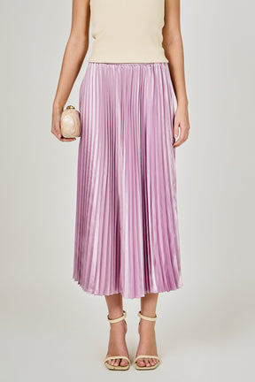 Sunburst Pleated Skirt