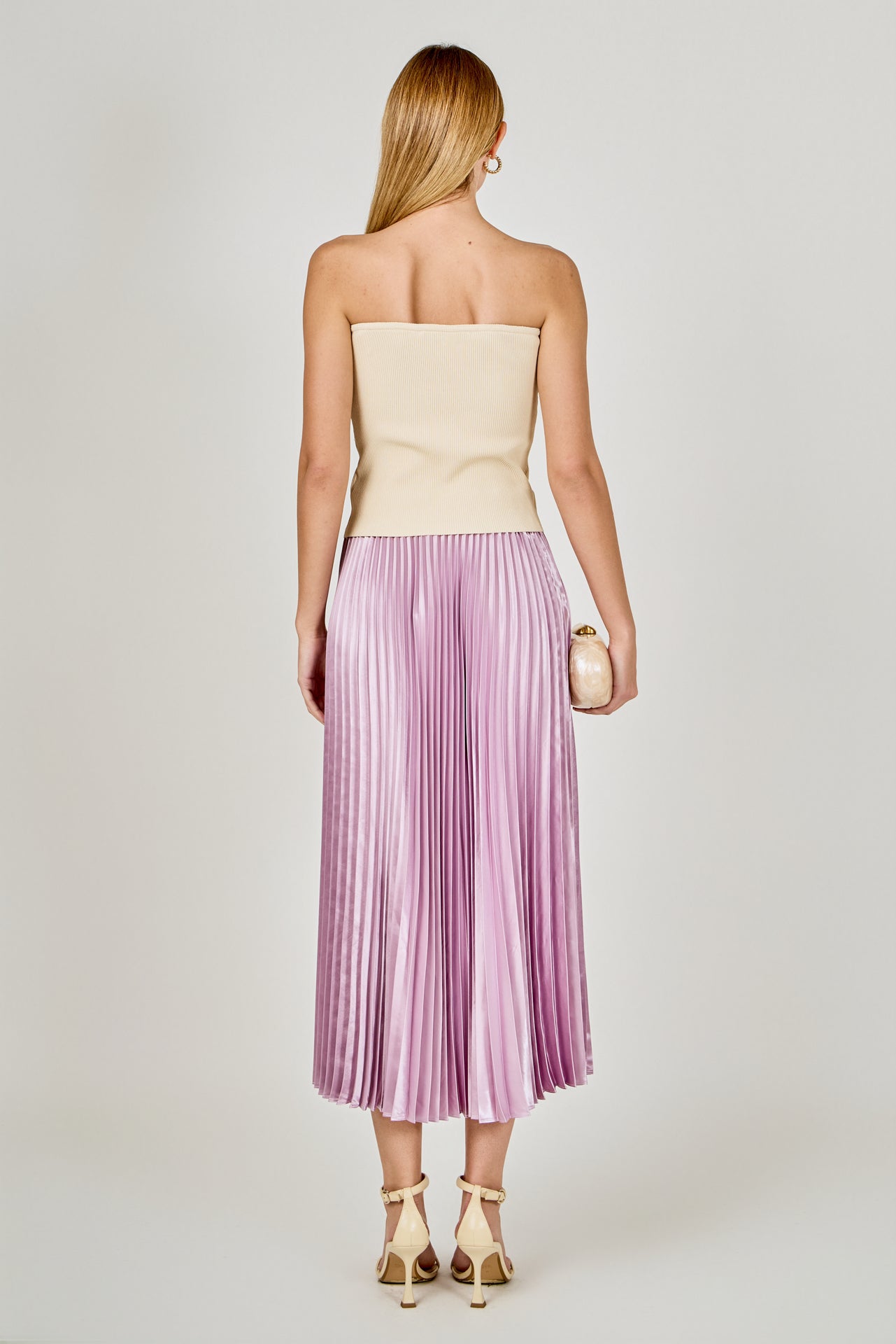 Sunburst Pleated Skirt