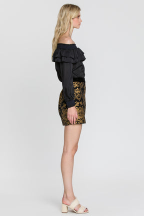 Smocked Off the Shoulder Top