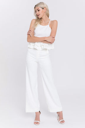 ENDLESS ROSE - Crepe Trousers - PANTS available at Objectrare