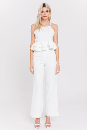 ENDLESS ROSE - Crepe Trousers - PANTS available at Objectrare