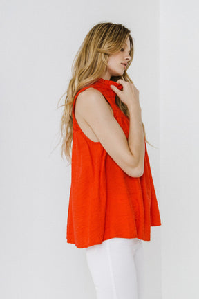 ENDLESS ROSE - Smocked Yoke Halter Top - TOPS available at Objectrare