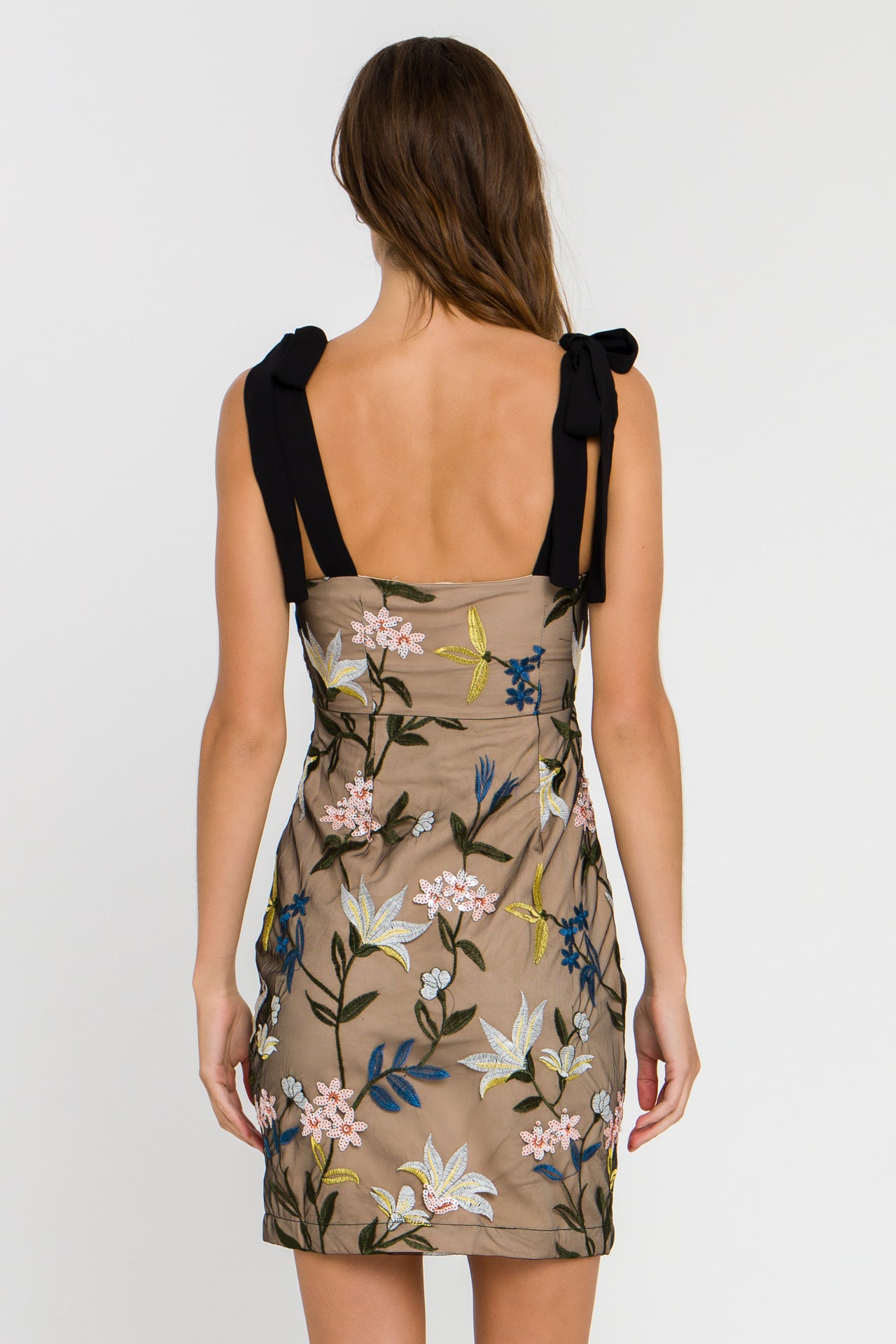 Floral Embroidered Dress