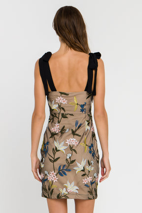 Floral Embroidered Dress