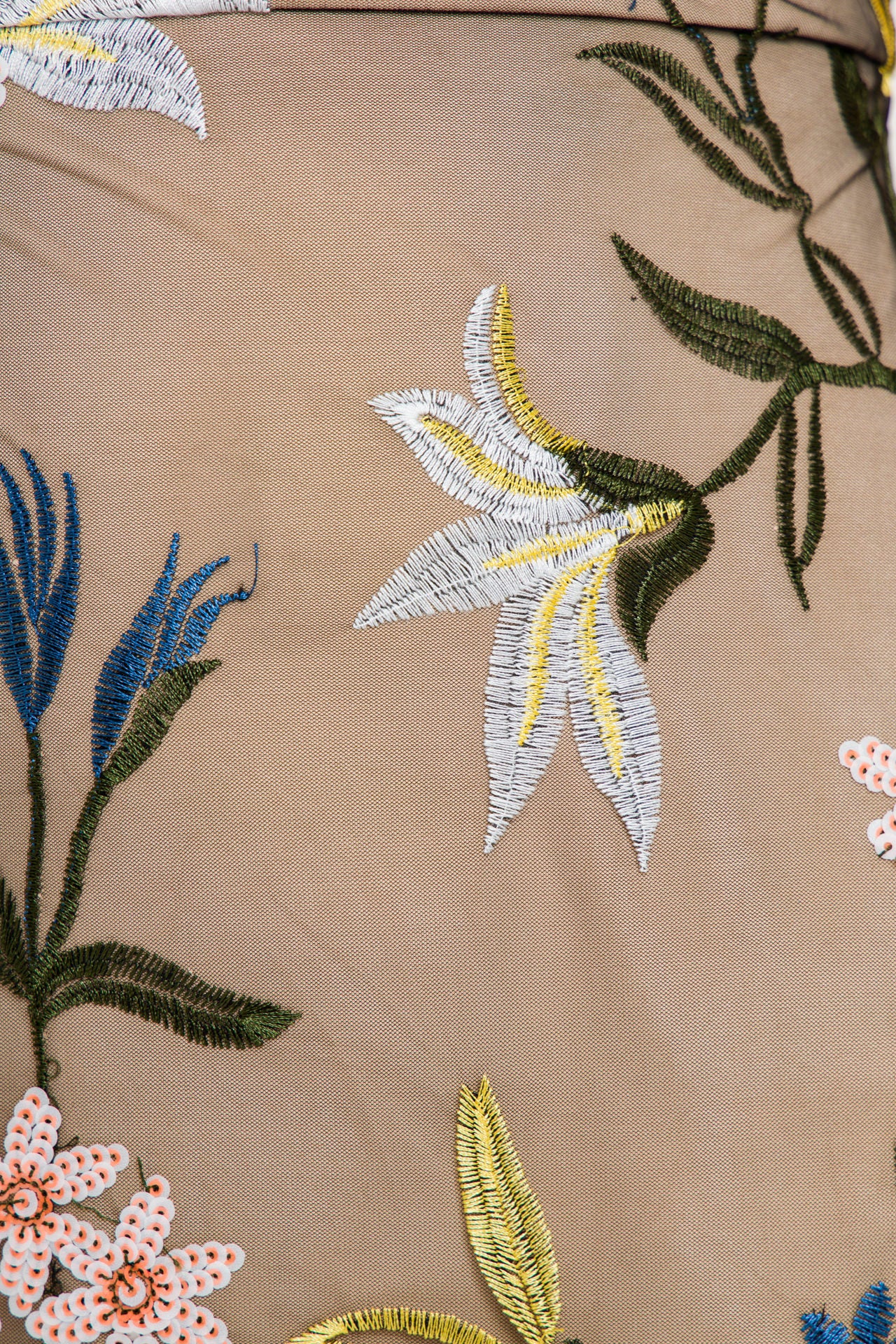 Floral Embroidered Dress