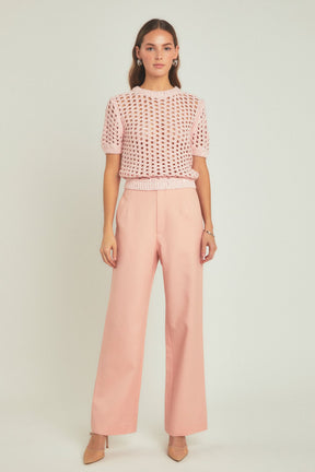 ENDLESS ROSE - Sequins Knit Top - TOPS available at Objectrare