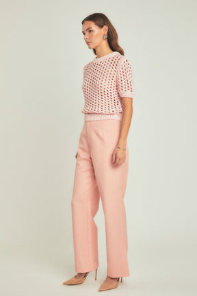 ENDLESS ROSE - Sequins Knit Top - TOPS available at Objectrare