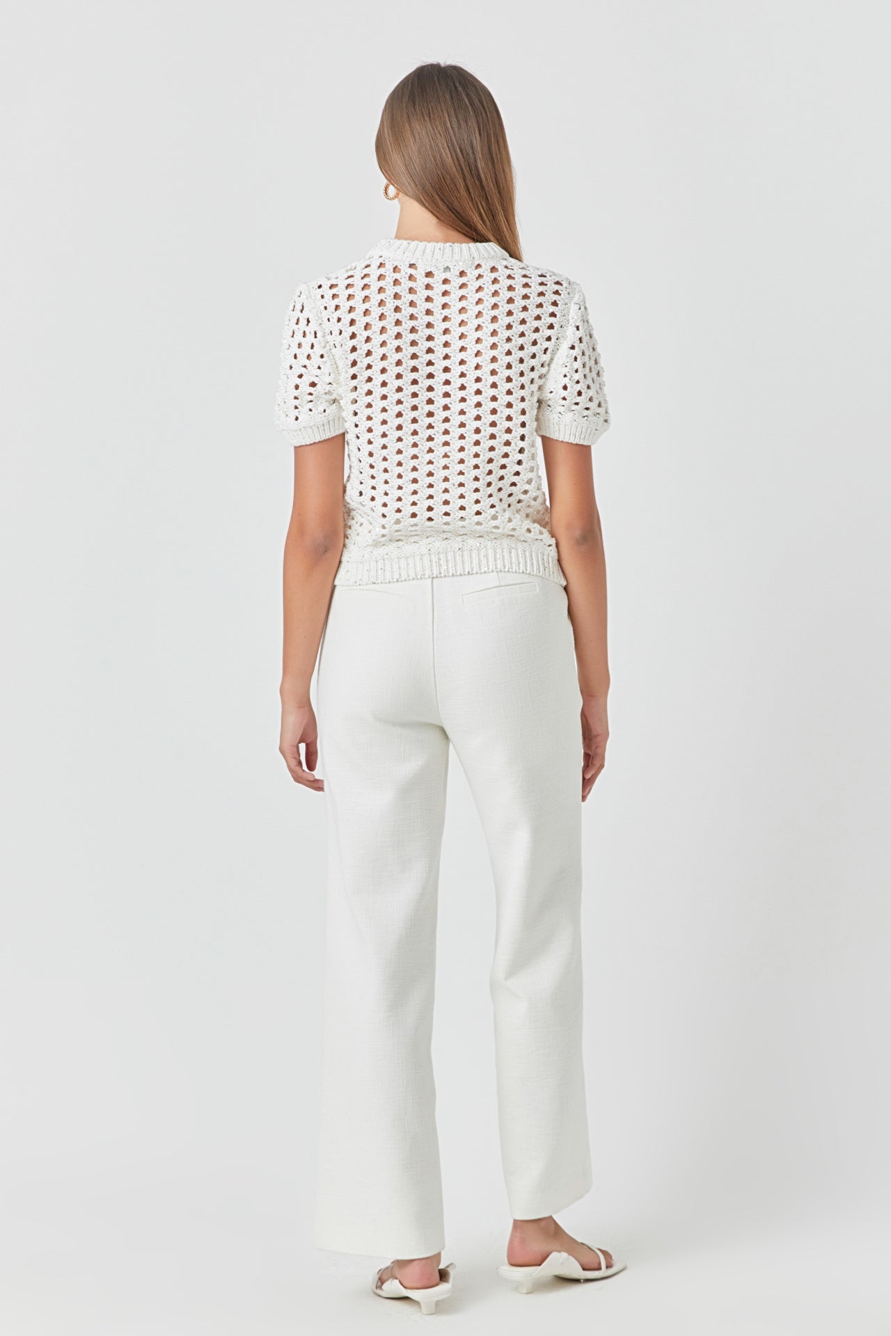 ENDLESS ROSE - Sequins Knit Top - TOPS available at Objectrare
