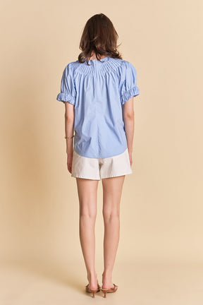 Tuck Detail Blouse
