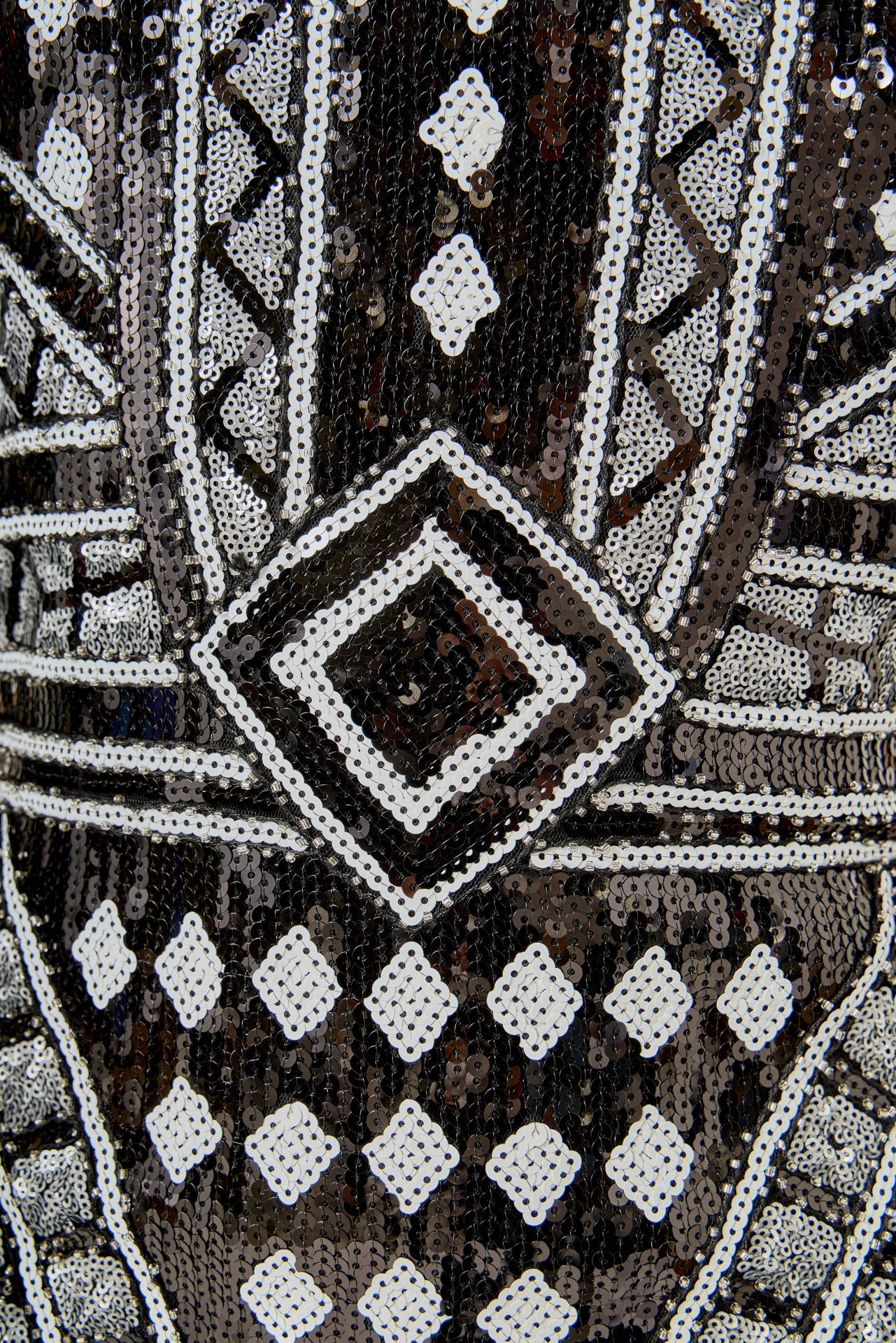 ENDLESS ROSE - Beaded Sequin Mini Dress - DRESSES available at Objectrare