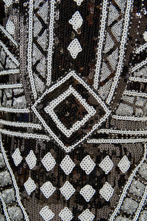 ENDLESS ROSE - Beaded Sequin Mini Dress - DRESSES available at Objectrare