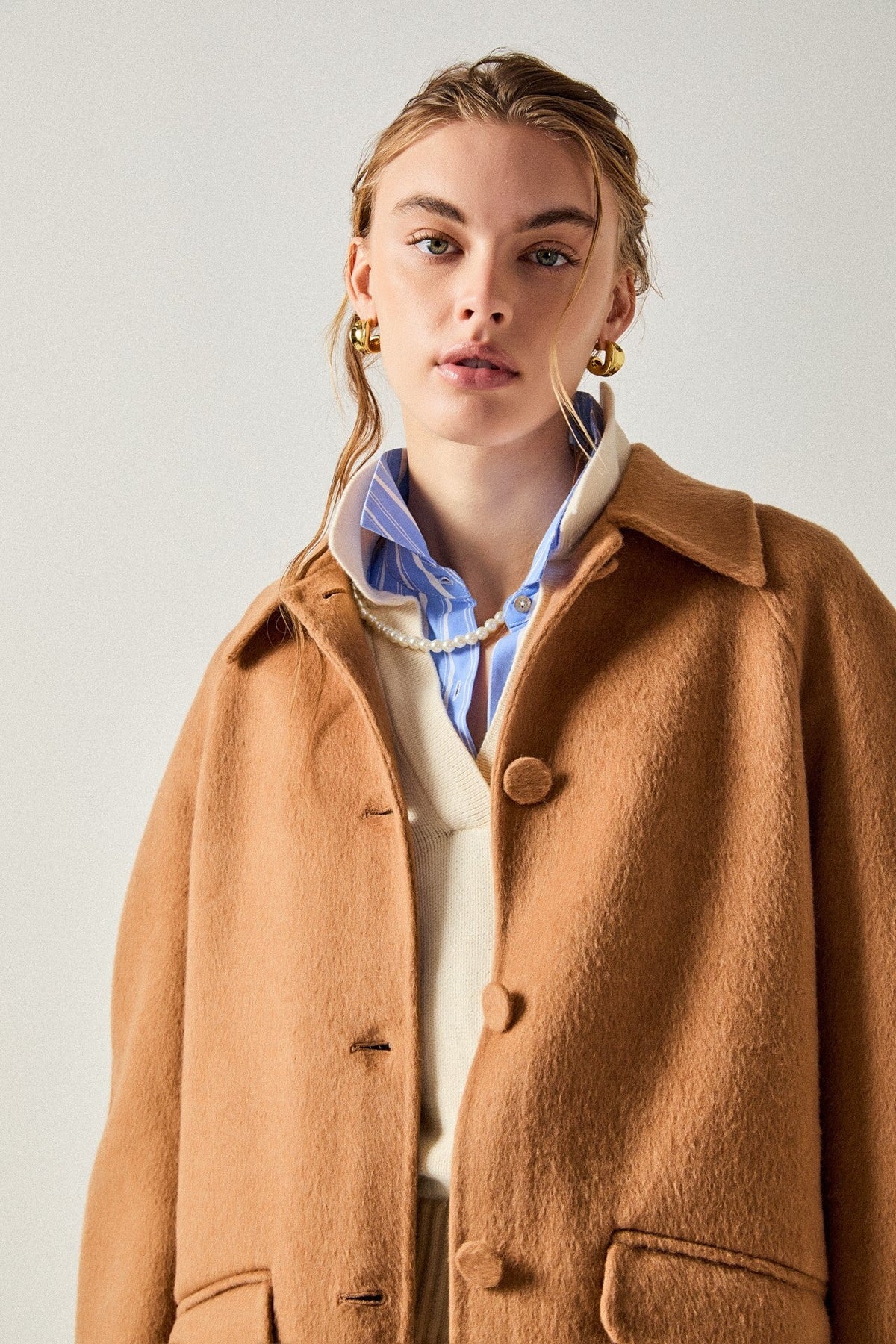 ENGLISH FACTORY - Oversized Wool Coat - COATS available at Objectrare