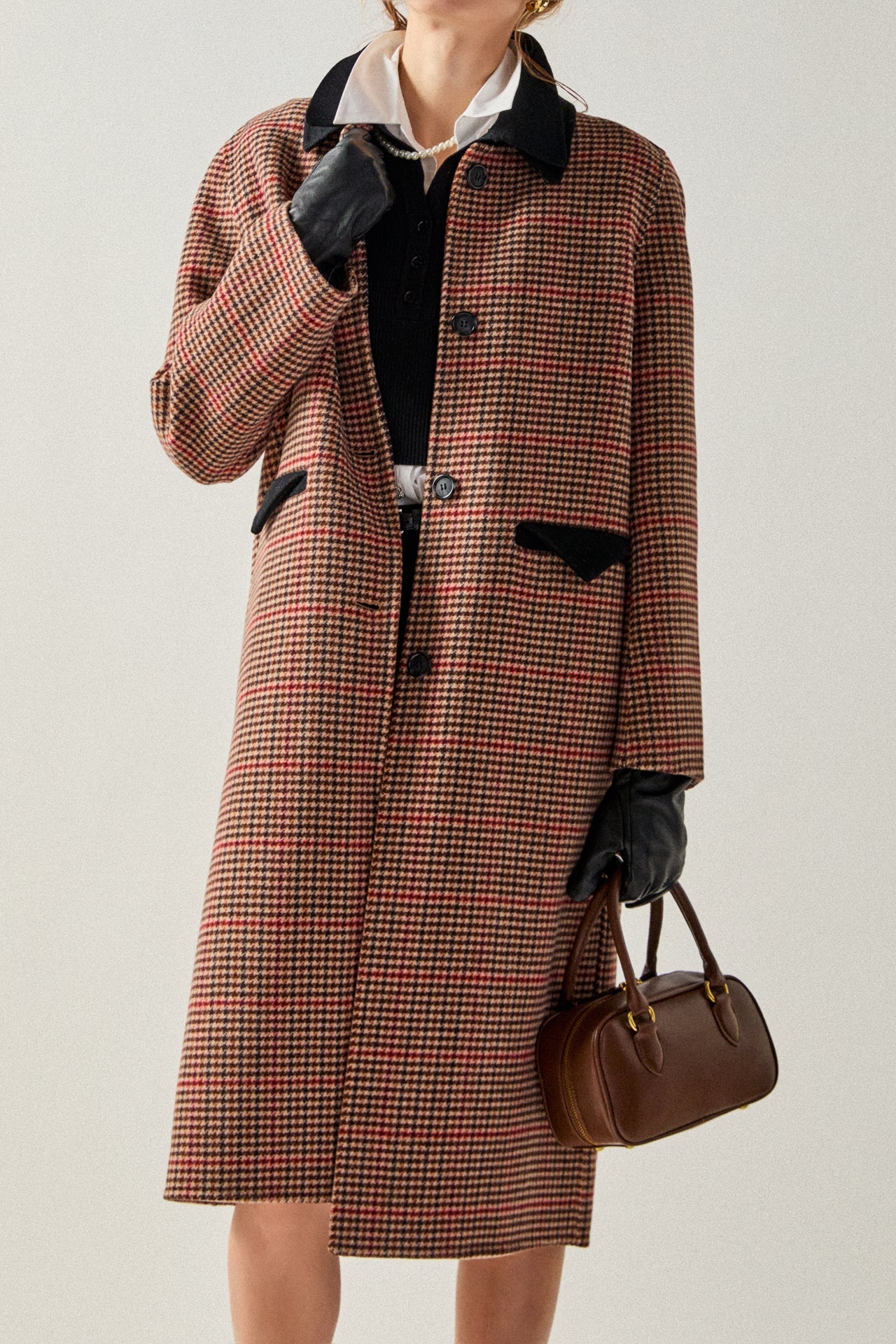 ENGLISH FACTORY - Color Block Coat - COATS available at Objectrare