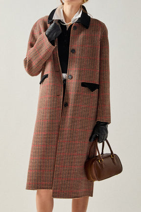 ENGLISH FACTORY - Color Block Coat - COATS available at Objectrare