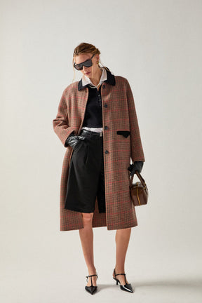 ENGLISH FACTORY - Color Block Coat - COATS available at Objectrare