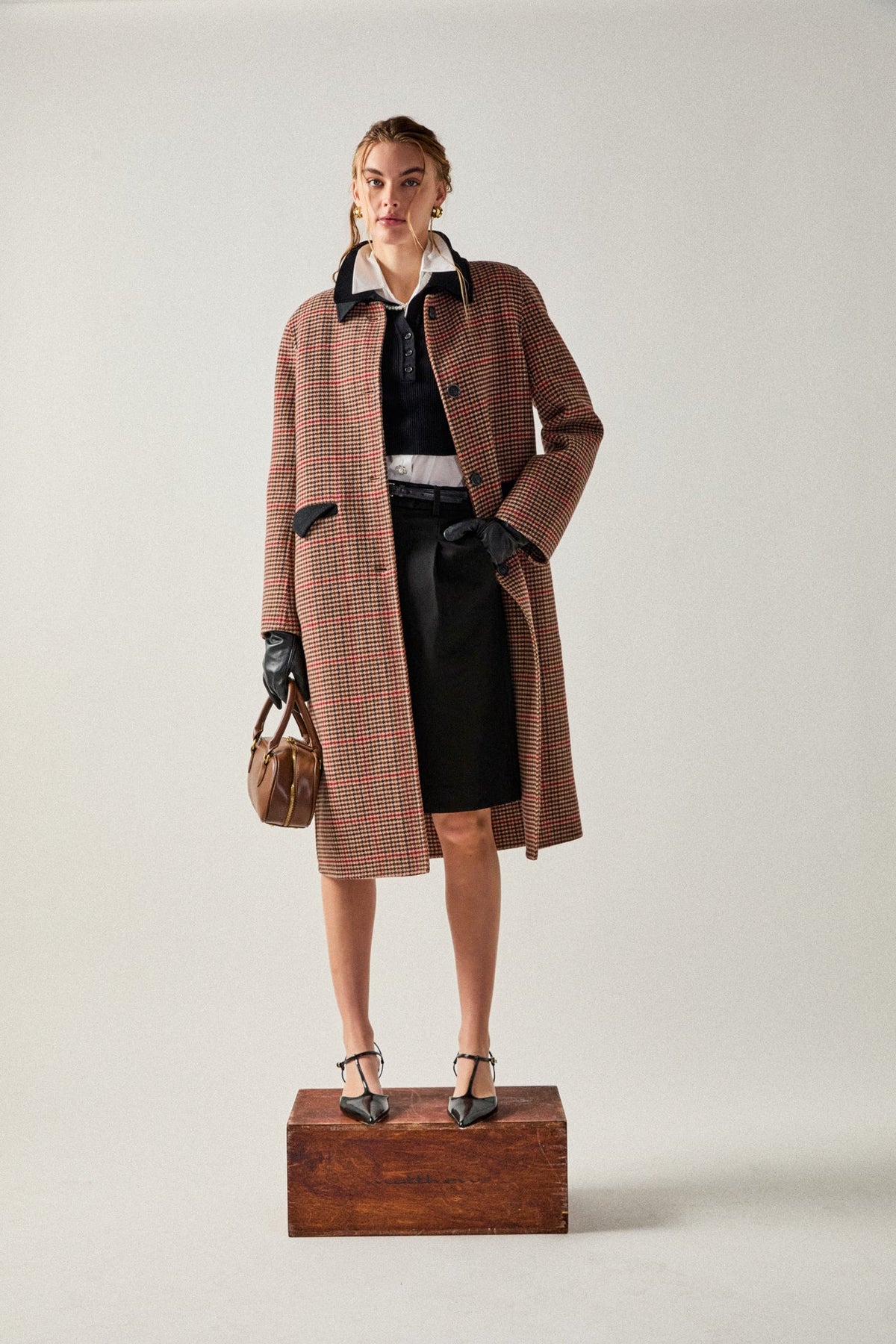 ENGLISH FACTORY - Color Block Coat - COATS available at Objectrare
