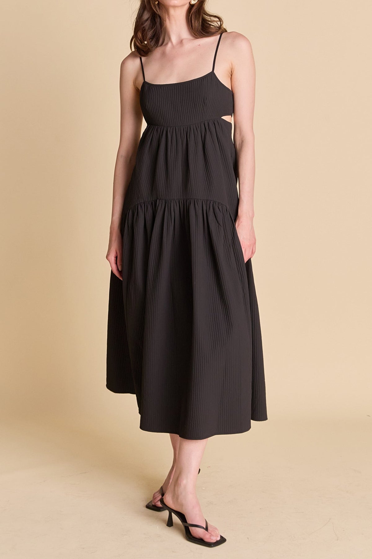 ENDLESS ROSE - Textured Maxi Dress - DRESSES available at Objectrare