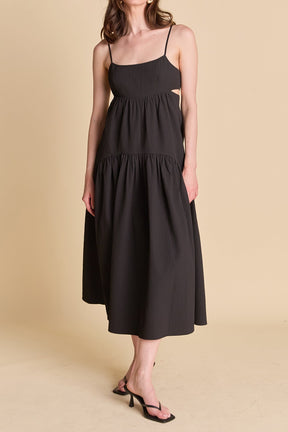 ENDLESS ROSE - Textured Maxi Dress - DRESSES available at Objectrare
