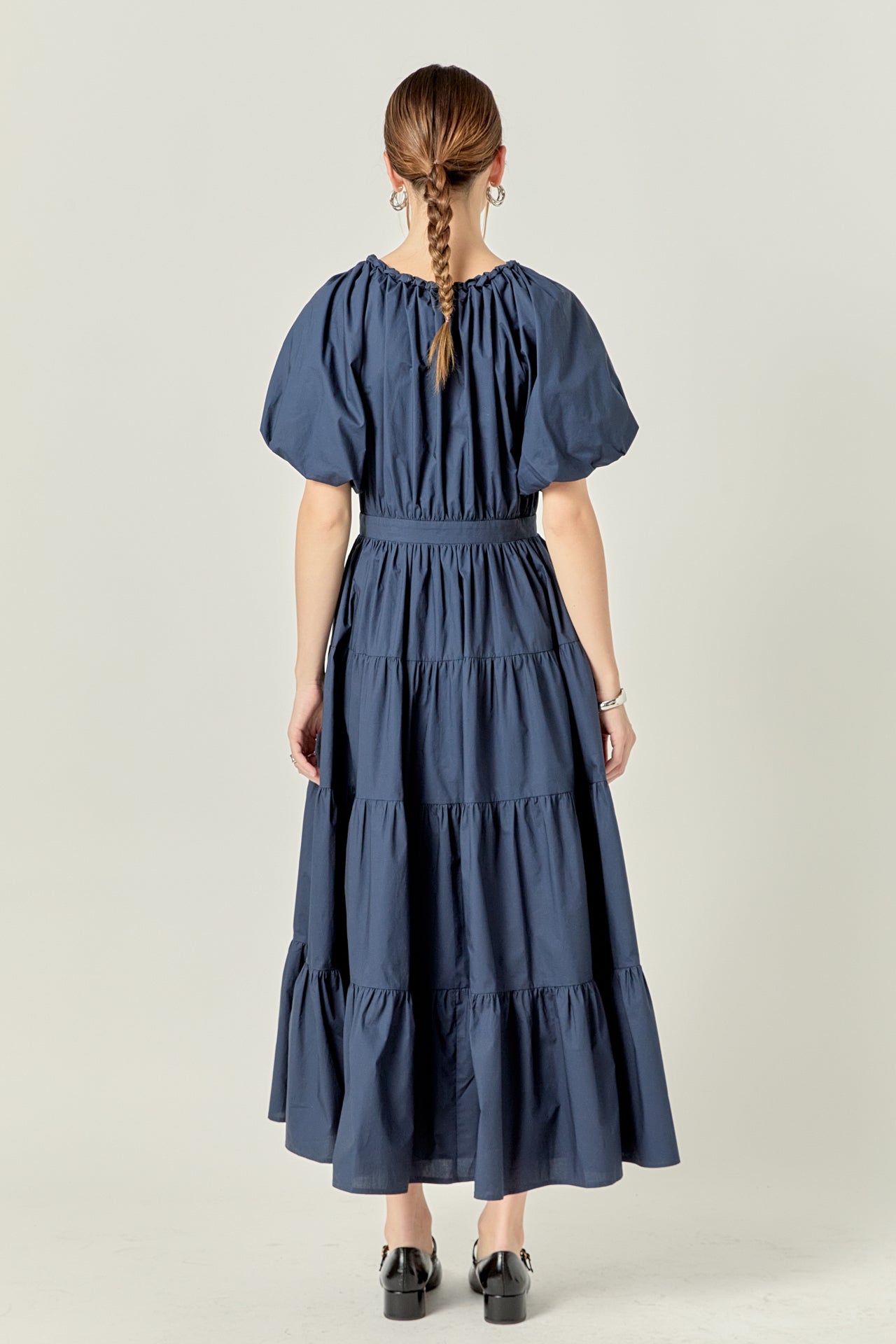 ENGLISH FACTORY - Short Sleeves Dress - DRESSES available at Objectrare