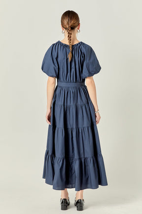 ENGLISH FACTORY - Short Sleeves Dress - DRESSES available at Objectrare
